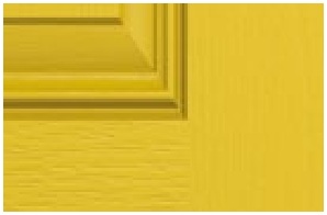 Canary Yellow door colour swatch