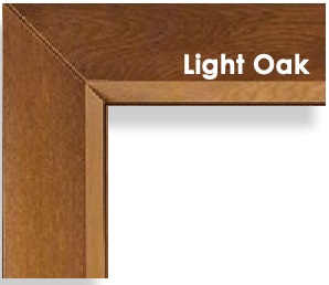 Light Oak frame colour