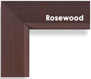Rosewood frame colour