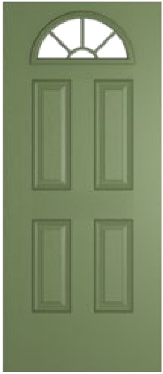 Cannes Grid Lite HomeFrame composite door