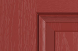 Red door colour swatch