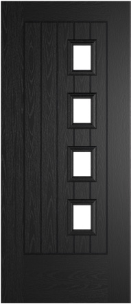 Amsterdam right HomeFrame composite door